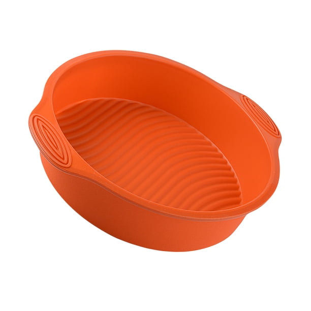 Molde de silicona para pastel de forma redonda de color aleatorio, 1 Uds., utensilios de cocina para hornear, herramientas para pasteles, postres Herramientas y accesorios para hornear Naranja Bewildely HA006779-05