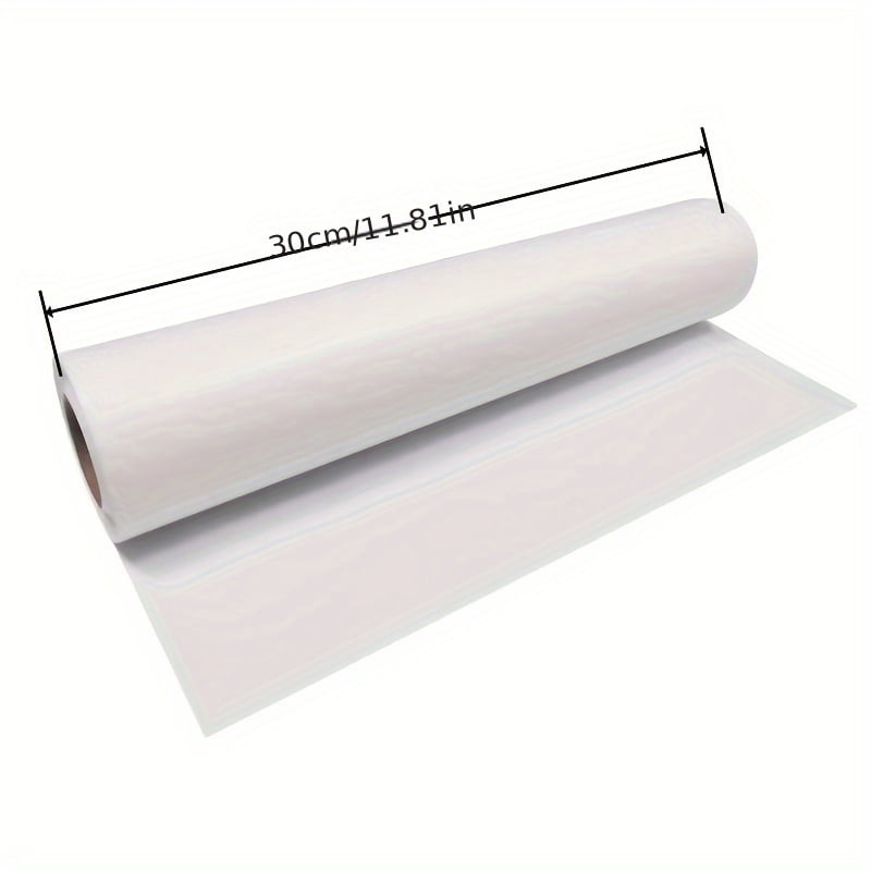 QUTETN White Silicone-Coated Parchment Paper Roll – Food-Grade, Heat Resistant Up to 428°F – For Baking, Air Fryer, Oven, Microwave & Grill – Non-Stick & Easy Release