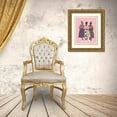 thumbnail image 3 of BRAUN Studio 15x18 Gold Ornate Wood Framed with Double Matting Museum Art Print Titled - Girlzband, 3 of 4