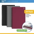 thumbnail image 3 of E-CLIPS USA 2025-2026 Weekly and Monthly Planner Notebook, Assorted, 8” x 5”, 24-Pack, 3 of 8