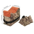 thumbnail image 4 of Soporte de caza Bolsa de arena Tiro delantero trasero Bolsa de soporte de tela Oxford Accesorio de caza al aire libre, camuflaje Advancent OD000687-03, 4 of 7