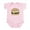 Petal Pink, variant on CafePress - Hamburger Infant Bodysuit - Baby Light Bodysuit, Size Newborn - 24 Months