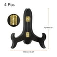 thumbnail image 2 of 4uds Soporte de caballete Unique Bargains Madera Plegable Negro para Decorativo Imagen marco, 2 of 7