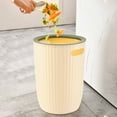 thumbnail image 1 of Wastebasket Large Capacity Household Pressure Ring Bathroom Toilet Living Room Kitchen Bedroom Waste Tissue Baskets, 1 of 6