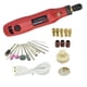 thumbnail image 5 of Mini taladro eléctrico inalámbrico, herramienta rotativa de velocidad variable, Wooworking rojo, 5 of 7