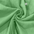 thumbnail image 4 of Men's Long Sleeve Linen Shirt Turn Down Collar Business Casual Regular Fit for Spring Fall Office Wear,Light Green,XL, 4 of 5