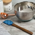 Thyme & Table 2Pack Novelty Silicone Spatula Teal Polka Dot and Navy