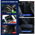 thumbnail image 5 of Car Center Console Cover, Leather Memory Foam Armrest Cushion Protection Pad, Waterproof Hand Rest Pillow with Height Increase, Universal Accessory for Most Car (Black), 5 of 5