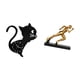 thumbnail image 5 of Reloj de pared,Reloj de pared con diseño de gato para guardería,sala de juegos y interior,Estatua del corredor,Estatua de corredor Escultura de arte abstracto Figura,Estatua de personaje para, 5 of 8
