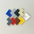 thumbnail image 2 of Lot 14719 Flat Tile 1+2 Corner Thin Figure BuildingsÂ Blocks Toy For Children Compatible Educational Creative Size Gift DIY MOC Dark Grey 50PCS, 2 of 5