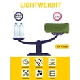 thumbnail image 2 of Tienda de campaña LANSHAN, ultraligera, impermeable para 1 persona, 3 estaciones, color verde, 2 of 7