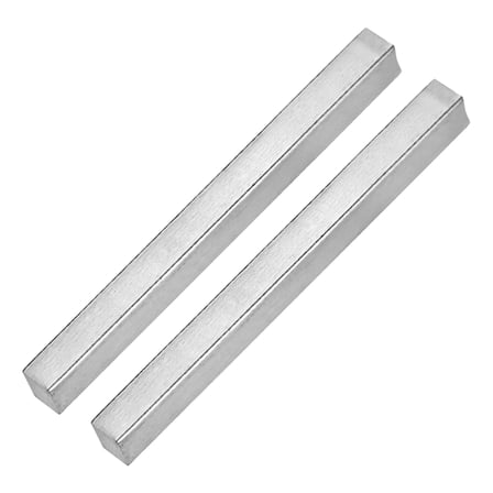 Uxcell 2-Pack Door Knob Spindle, 3 x 0.3 Inch/ 80 x 8 mm Door Knob Spindle Replacement Parts for Door Knobs [Silver Tone]