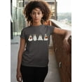 thumbnail image 3 of Hiding Ghost Dogs Halloween Outfit Pet Lovers Unisex Men's T-shirt, XL, Charcoal, 3 of 6
