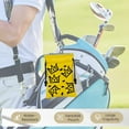 thumbnail image 2 of Funny Golf Valuables Pouch , Golf Tee Pouch with Drawstring Closure Golf Ball Tee Handbag, Golf AccessoriesFor Women & Men MULTI, 2 of 4