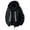 Black, variant on Men's Casual Loose Hooded Windproof Water Jacket For Hiking Camping Mountaineering White XXXL