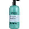 Anthony Invigorating Rush Hair and Body Wash, 32 Fl Oz, Contains Eucalyptus Extract, Canadian Balsam, Birch Leaf, 2-In-1 Formula For Hair and Body, That Cleanses, Refreshes, Hydrates and Soothes