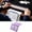 Purple, variant on Mahjong Card Holder, Wuztai Foldable Under-Mat Slide-in Stand, Ergonomic Angled Viewing Mahjong Accessory Compact Portable, Light Blue