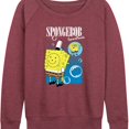 thumbnail image 3 of Spongebob Squarepants - Bubbles - Women's French Terry Long Sleeve Shirt, 3 of 6