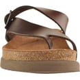 thumbnail image 4 of Mephisto Womens Helen Leather Slides Thong Sandals, 4 of 7