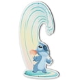 thumbnail image 2 of Letrero de metal para decoración de pared de Disney Lilo and Stitch Surfing, 2 of 5