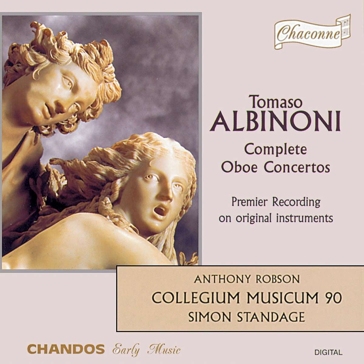 Anthony Robson - Complete Oboe Concerti - Music & Performance - CD