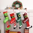 thumbnail image 3 of Christmas Decorations Clearance!! Christmas Socks Gift Bag Socks Decoration Props Children's Gift Bag Pendant, 3 of 4