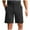 Black, variant on Busydd Mens Shorts S-3XL Casual Solid Color Gym Shorts Summer Button Zipper Athletic Shorts Casual Outdoor Straight Leg Hiking Shorts with Pockets