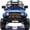 Blue-1, variant on Jojoka 12V Kids Ride On Truck Car, Electric Vehicles Battery Powered Ride on Toys with Remote Control, 4-Wheel Suspension, Battery Display, LED Lights, Music, for 3-6 Years Boys & Girls, Black