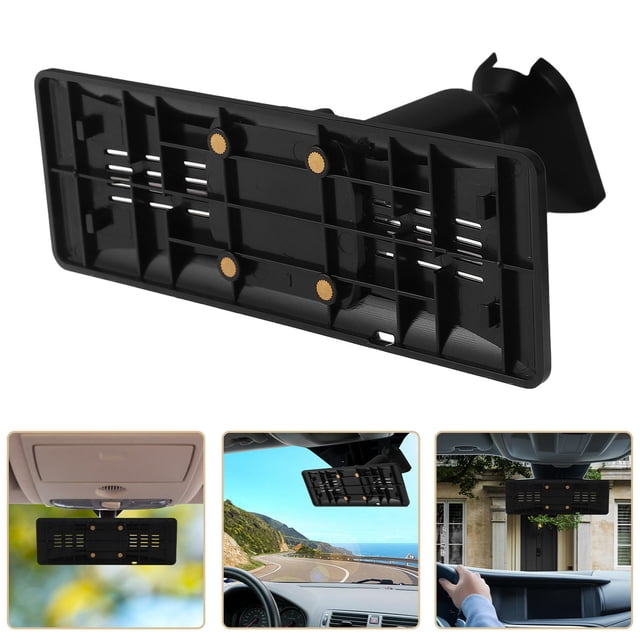 LOLIPPYY Rearview Mirror Dash Cam Mount 1Set for Seamless Integration in Cars Black 5.9x4.5x2in