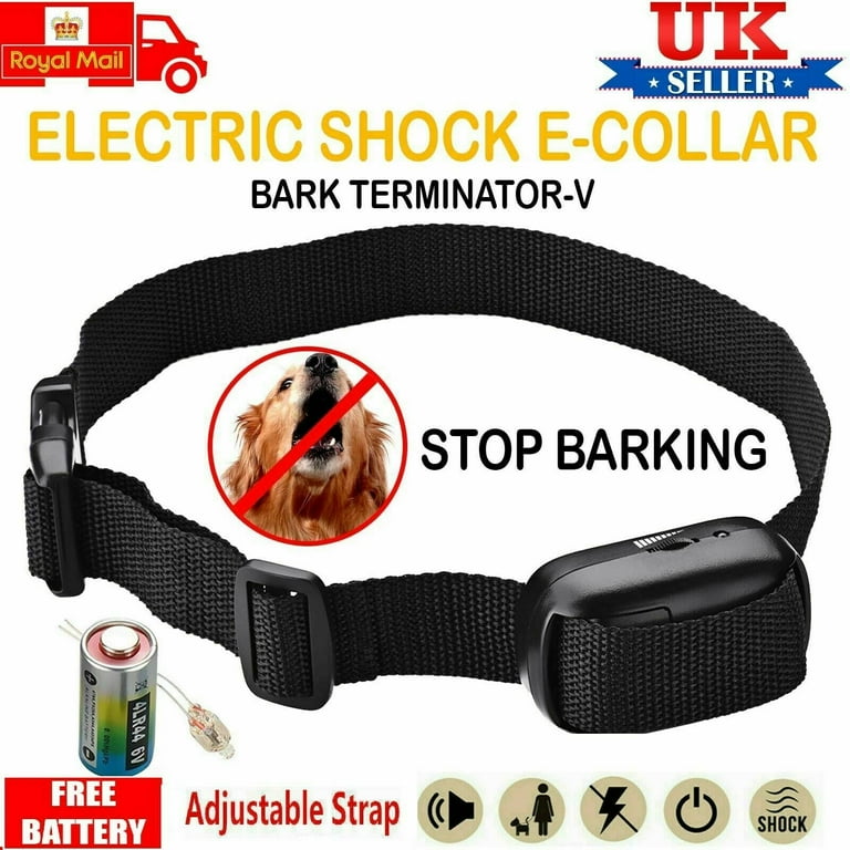 Using e collar clearance to stop barking