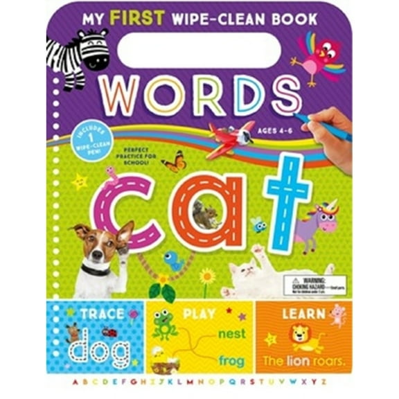 Pre-Owned My First Wipe-Clean Book: Words (Spiral-bound) 1628857595 9781628857597