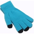 thumbnail image 2 of It's Ridic! Blue Warm Soft Touchscreen Winter Gloves One Size Fits Most, 2 of 4