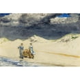 thumbnail image 3 of Homer, Winslow 24x17 Black Modern Framed Museum Art Print Titled - Sand and Sky, 3 of 5