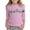 tshirts 140# Pink, variant on oqasdz Girls St. Patrick's Day Print Three Quarter Sleeve Graphic Tee Top for Kids Holiday Festive Party Breathable Cozy Durable Summer Dailywear