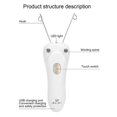 thumbnail image 3 of Electric Cotton Thread Epilator with USB Charger, Facial and Body Hair Removal Device, Gold, 3 of 3