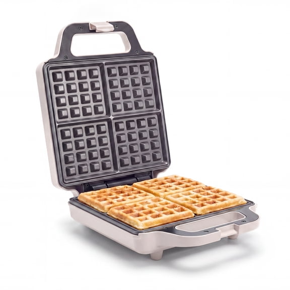 GreenPan Advanced Electric Ceramic Nonstick Waffle Maker, Clay