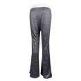 thumbnail image 4 of QLEICOM Womens Slacks Women's Wrinkle Free Relaxed Fit Straight Leg Pants Elastic Belt Fashion Printed Wide-Leg Pants Work Cargo Casual Pants Wide Leg Pants Relaxed Fit Trousers Gray L, 4 of 4