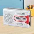 thumbnail image 1 of Radio de Poche AM, Radio Portable à Main avec Haut-Parleur Intégré et Prise Casque, Réglage par Bouton, Radio à Piles pour Randonnée Camping Radio Ultra Mince, 1 of 7