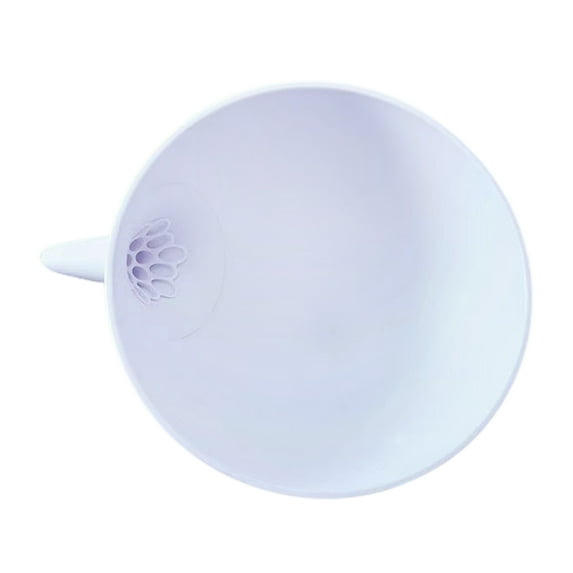 Yuedong Drain Bowl with Spout,Multifunctional Kitchen Funnel Bowl Pasta Strainer, Fruit Bowl Funnel, Drain Bowl Suitable for Washing Vegetables Fruits-11.6Inch Length