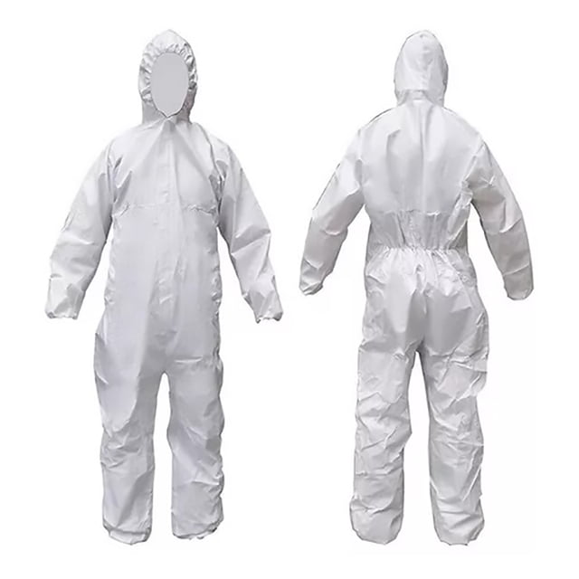 Paquete de 5 Piezas de Overol Desechable tipo Tyvek