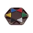 thumbnail image 2 of CHH 12 3/4" Standard Hexagon Chinese Checkers Board Game, 2 of 2