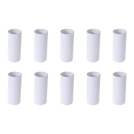 

30PCS Craft Rolls Creative Fun Cardboard Tubes for DIY Art and Craft Children Drawing White