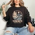thumbnail image 2 of Yosemite National Park Two-Toned Circle - Women's Graphic Sweatshirt, 2 of 16