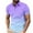Mens T-Shirts Multicolor 02, variant on S-4X Plus Size Golf Shirts for Men Short Sleeve Big and Tall T-Shirts Button Collared Gradient Printed Pullover Breathable Workout Tees Tops