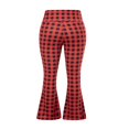 thumbnail image 5 of Women Bootleg Yoga Pants V Crossover High Waisted Flare Workout Leggings S-2XL, 5 of 5