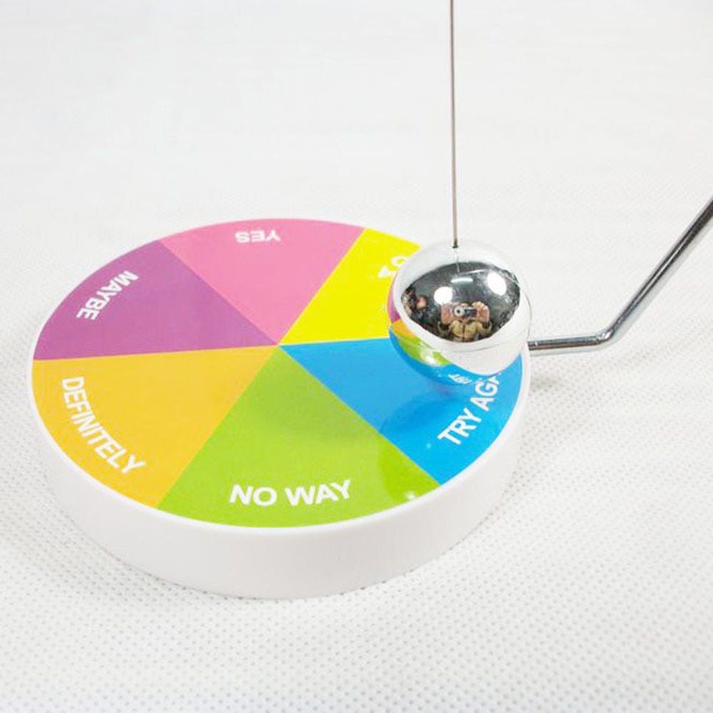 Creative Decision Maker Pendulum Dynamic Desk Toy Magnetic Swinging Game X  C WQ 