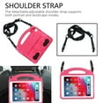 thumbnail image 2 of Dteck Crossbody Case For 9.7 inch iPad 6th Generation / iPad 5th Generation / iPad Air 2 / iPad Air 1st, Anti-Drop Shock Proof Light Weight Handle Kickstand Cover with Shoulder Strap, Rose, 2 of 5