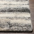 thumbnail image 3 of Eskimo Shag Charcoal/Cream 5'3" x 7' Modern Rectangle Area Rug, 3 of 6