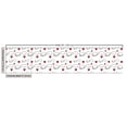 thumbnail image 2 of I Love You Fabric by the Yard, Hand Writing with Infinity Romantic Red Hearts Valentines Day Theme, Decorative Upholstery Fabric for Sofas and Home Accents, 1 Yard, Red Black White by Ambesonne, 2 of 4