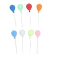 thumbnail image 2 of Muñecas en miniatura, 8 globos para casa de muñecas, mini globos para casa de muñecas en miniatura, mini globos, características mejoradas, 2 of 8